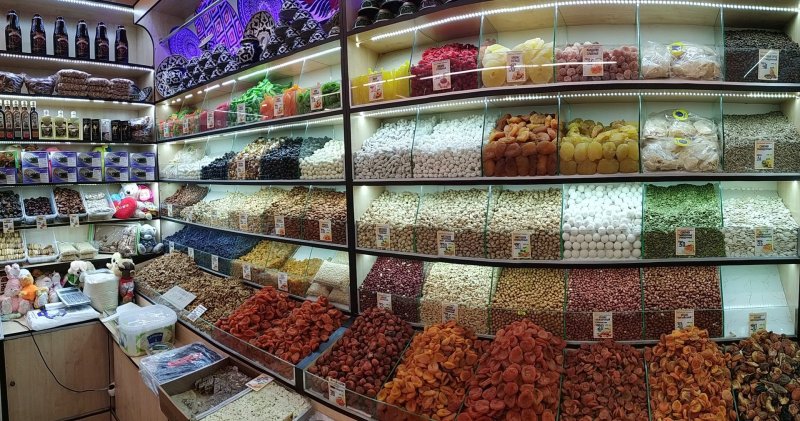 Стеллажи для сухофруктов
