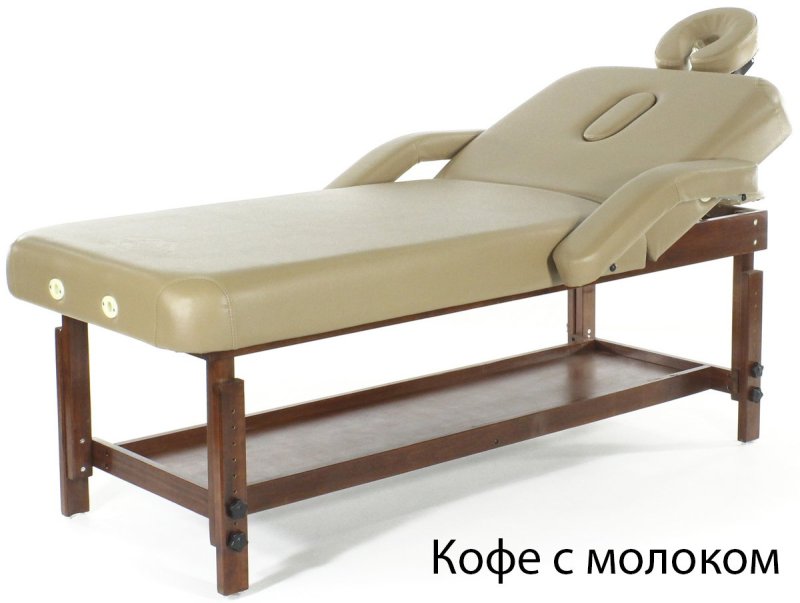 Стационарный массажный стол деревянный med-mos Fix-1a (МСТ-7л)
