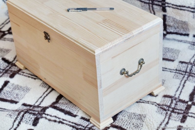 Самодельные сундуки из дерева