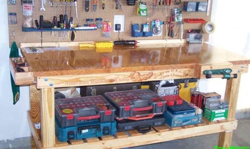 Проф верстак DEWALT для гаража