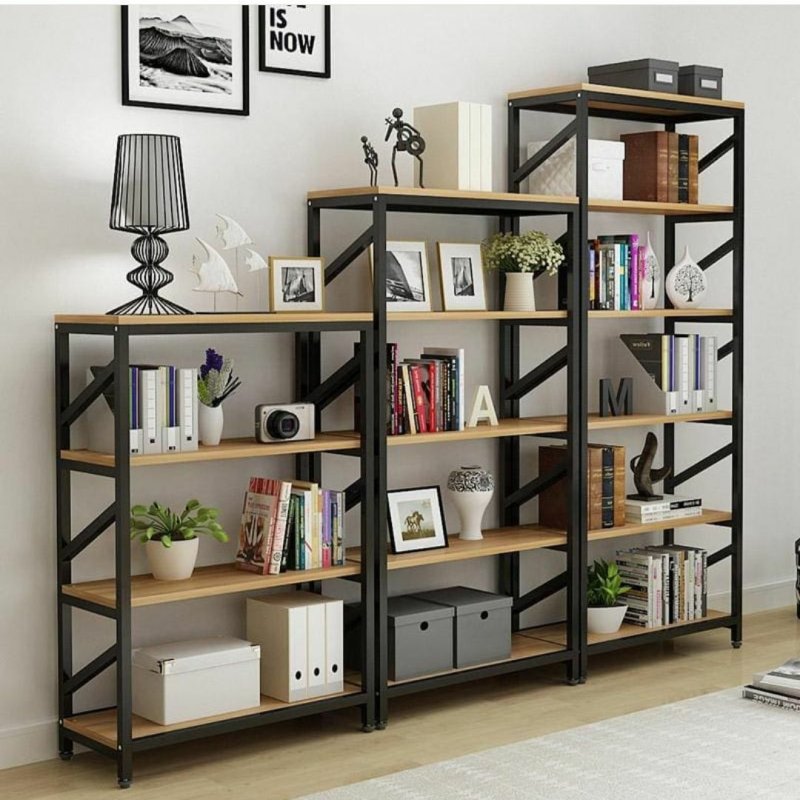 Стеллаж лофт ikea металл