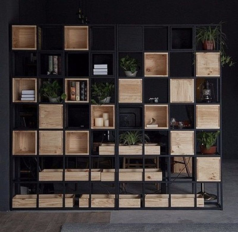 Стеллаж Loft Style produktoviy Magazin