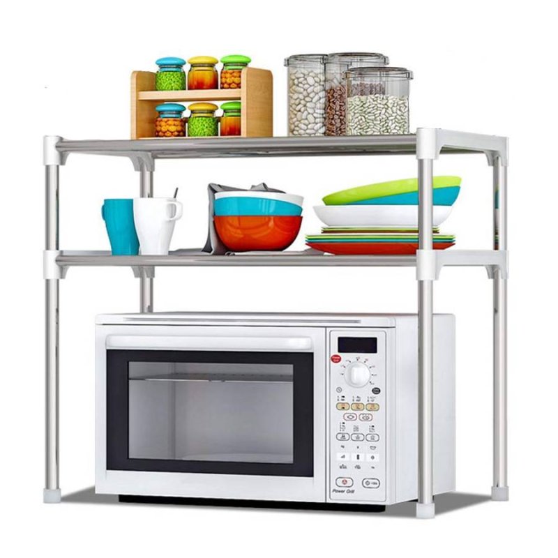 Полка кухонная для микроволновой печи lettbrin, 57 см х 30 см х 48 см Rack