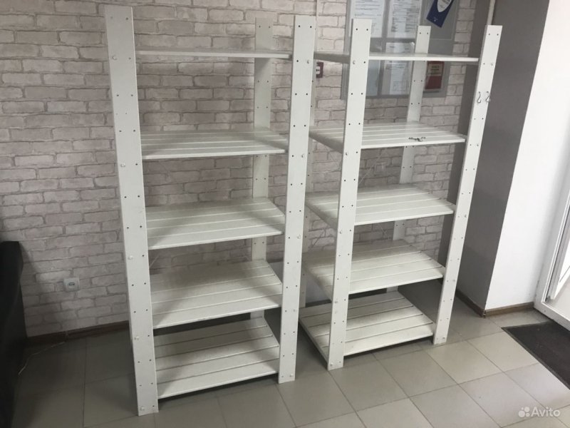 Деревянные стеллажи Декарт