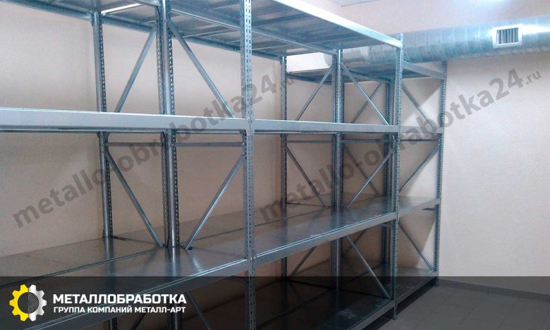 Стеллажи для гаража металлические сборные