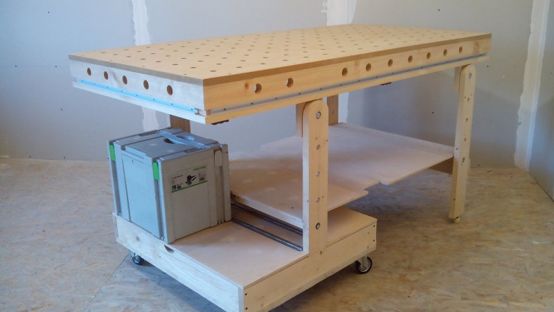 Рабочий стол для мастерской workbench for Workshop