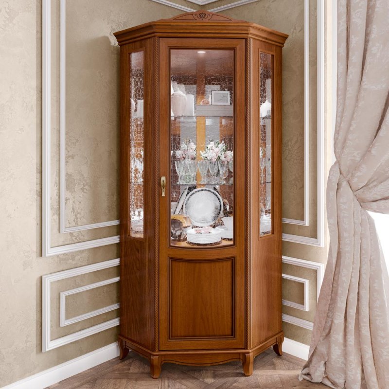 Угловая витрина Monte Cristo Bourbon bj928