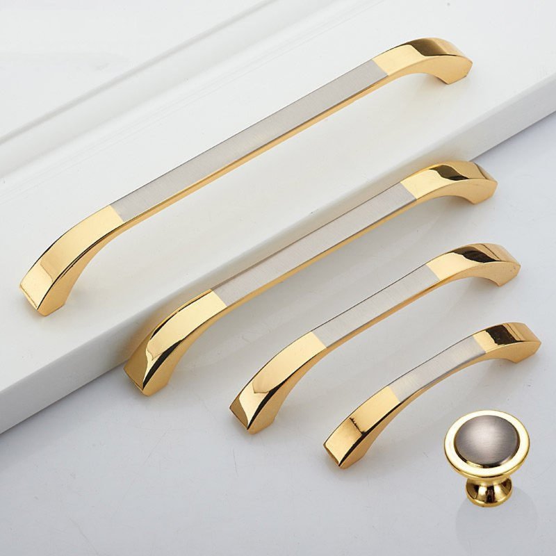 Silvery Gold Edge ручки мебельные