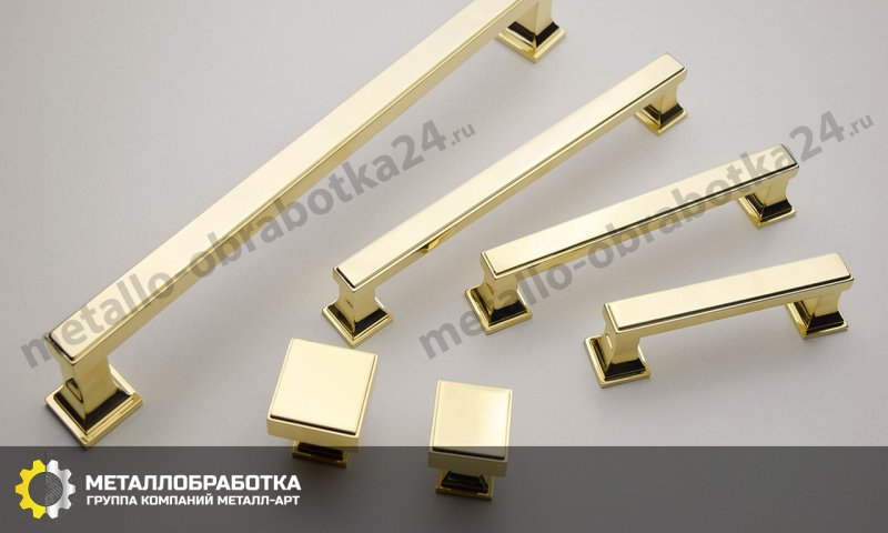 Мебельная фурнитура ручки Brass