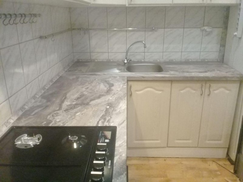 Мрамор Криолит столешница кухни Миа
