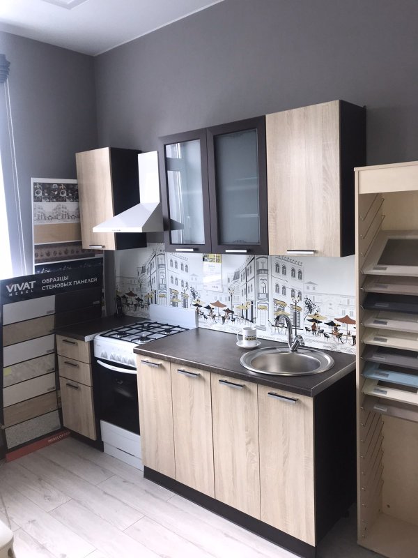 Кухня Брауни дуб сонома модули