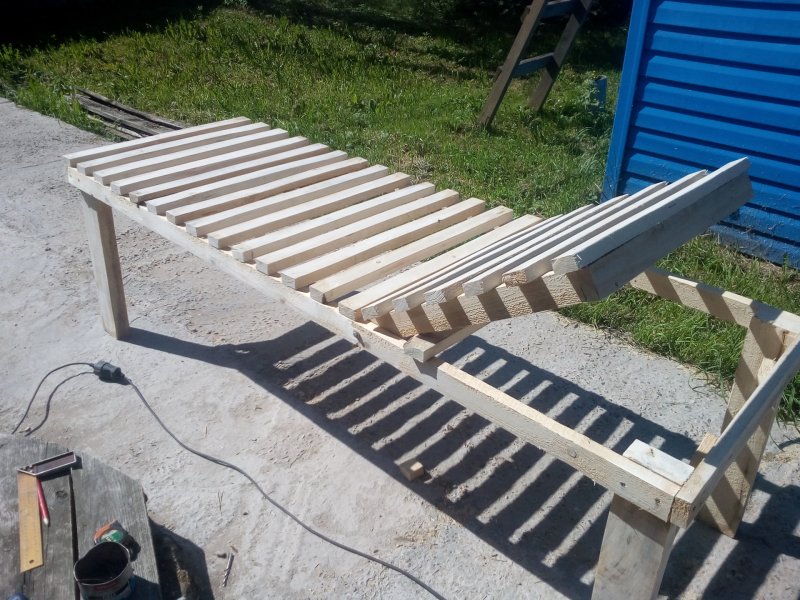 Шезлонг Lounge Armchair DIY