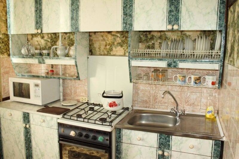 Интерьер Советской кухни в хрущевке