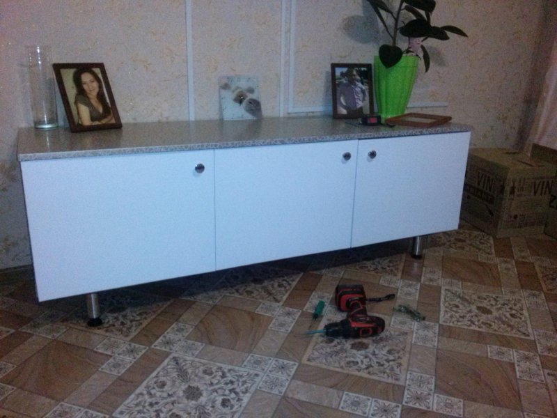 Туалетный столик из старой мебели
