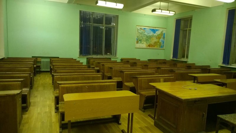 Школьники старинной школы