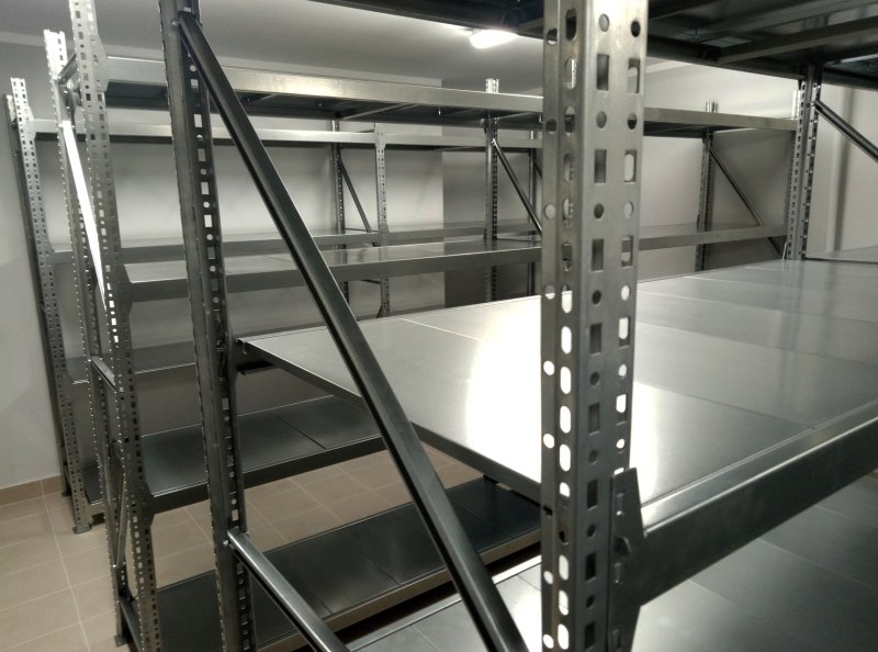 Стеллаж металлический ar Shelving Stroker 2000×2000×700 мм 4 полки