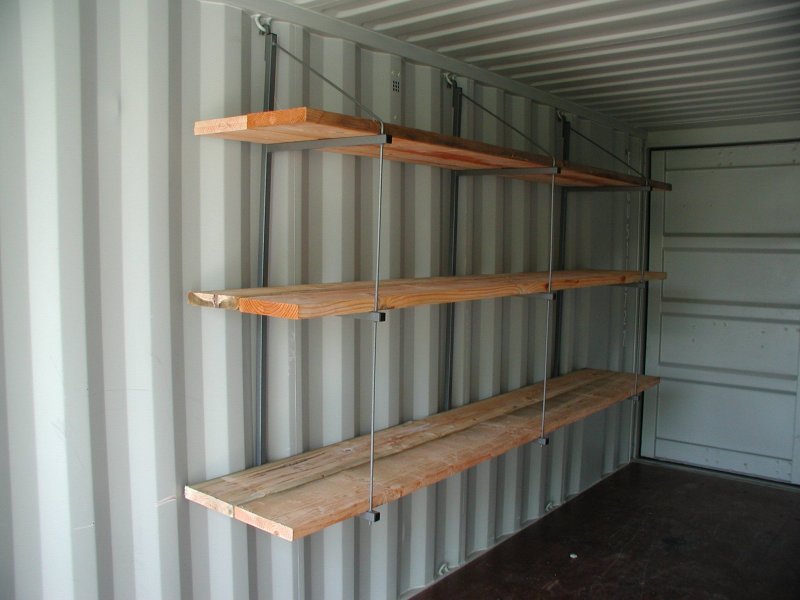 Стеллаж металлический сборный 75×100 3уровневый