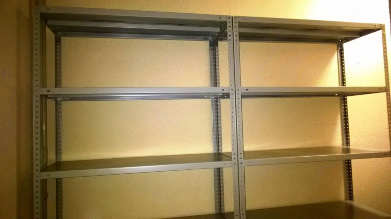 Стеллаж металлический 1000х300х2550
