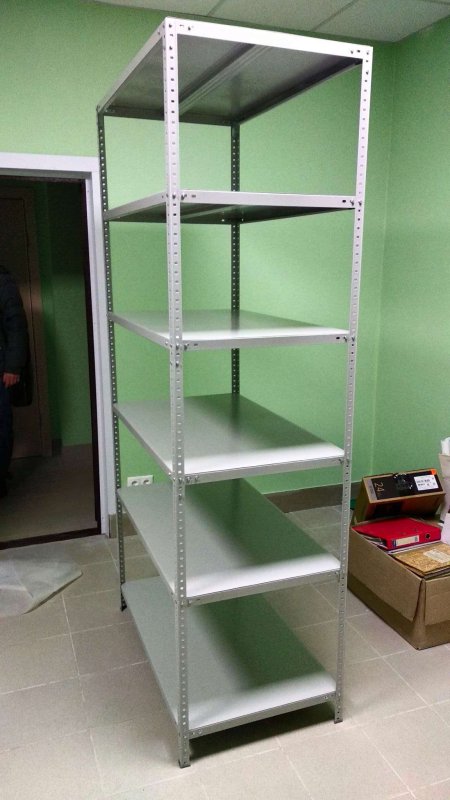 Стеллажный каркасный металлический 70х200