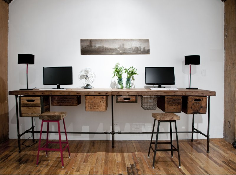 Письменный стол Wood&Steel Chicago