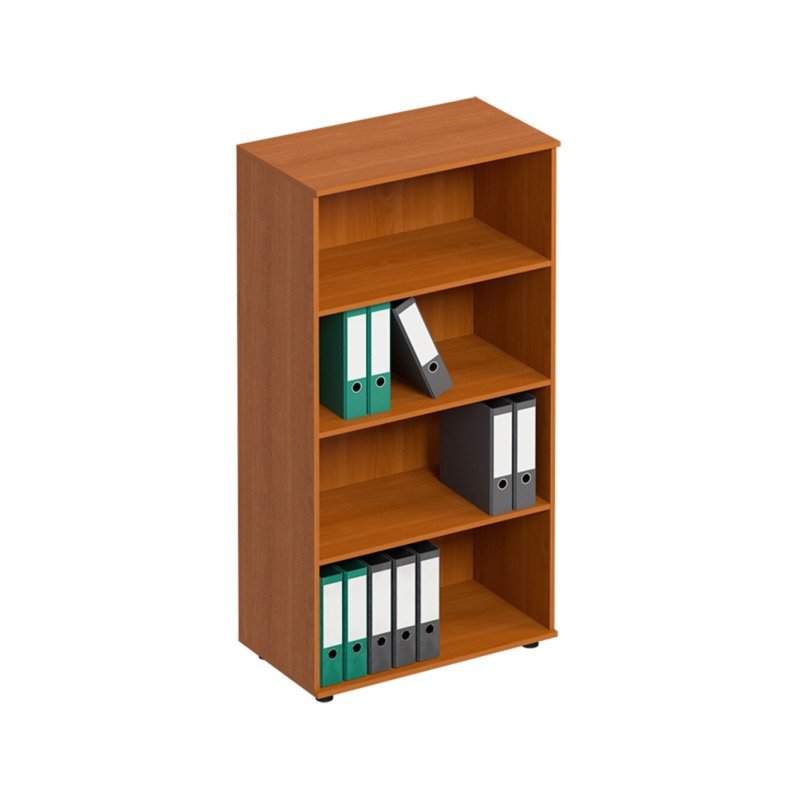 Шкаф книжный открытый 800х450х2190 орех