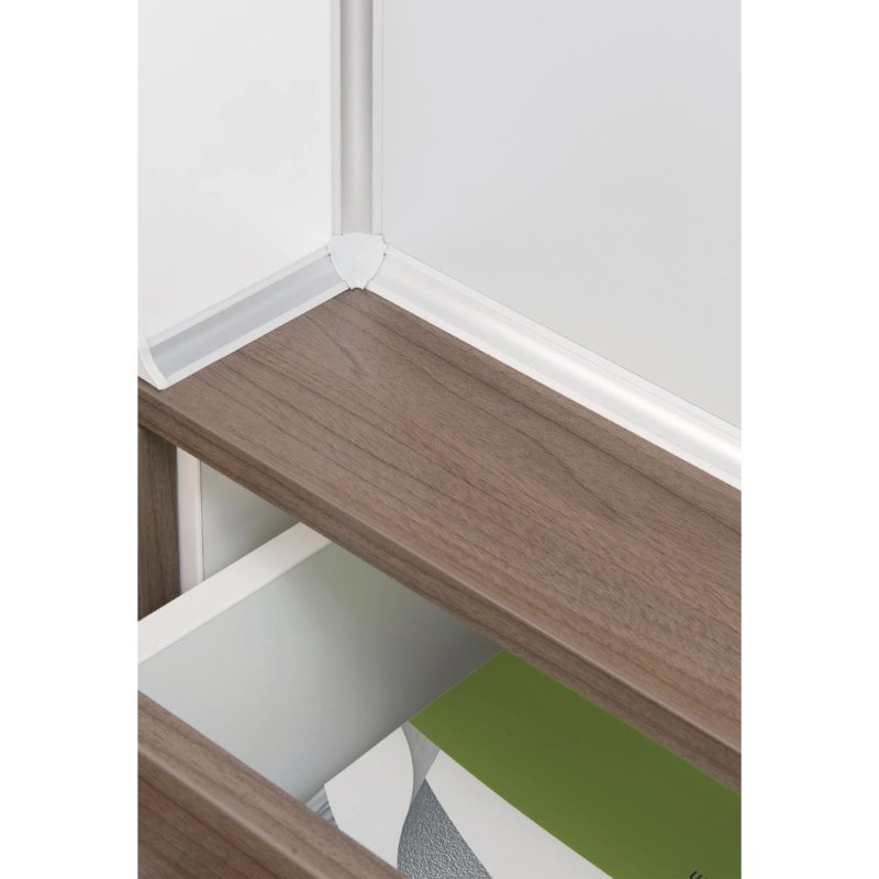 Плинтус "Compact-line"белый 1145l