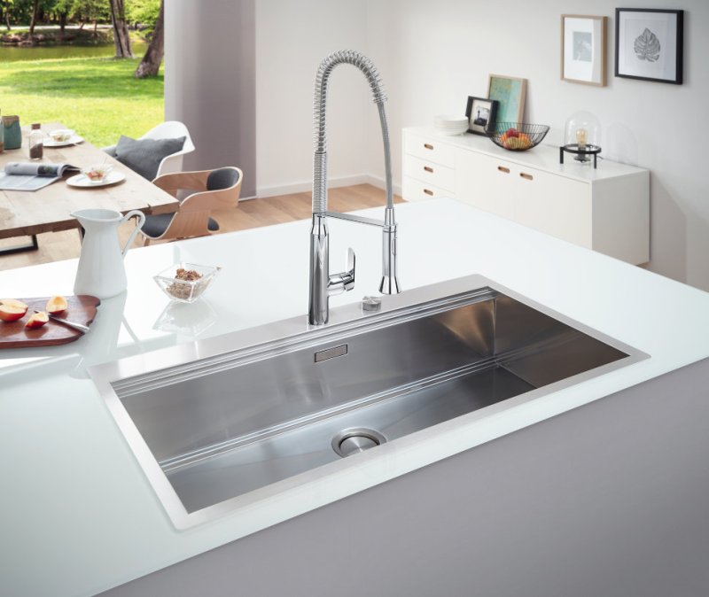 Мойка кухонная Grohe k800 31586sd0