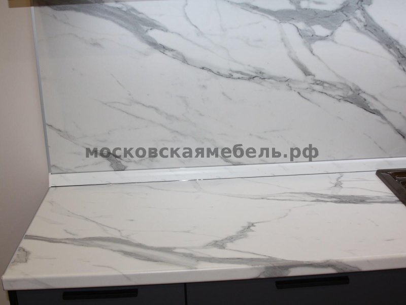 3027 Мрамор белый АМК Троя