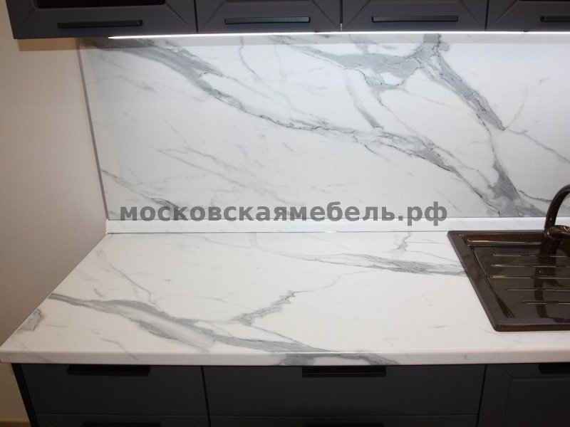 Стеновая панель кедр 3027/s гранит белый