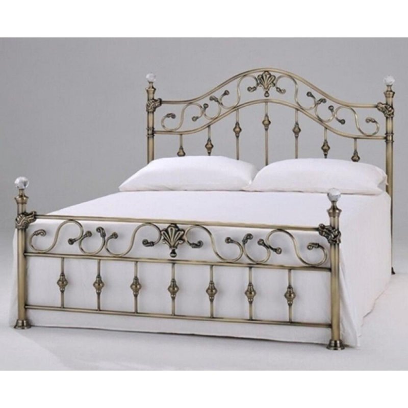 Кровать 9906 Crystal Antique Brass