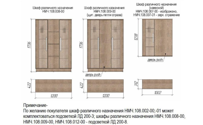 Гостиная Сидней мебель Черноземья