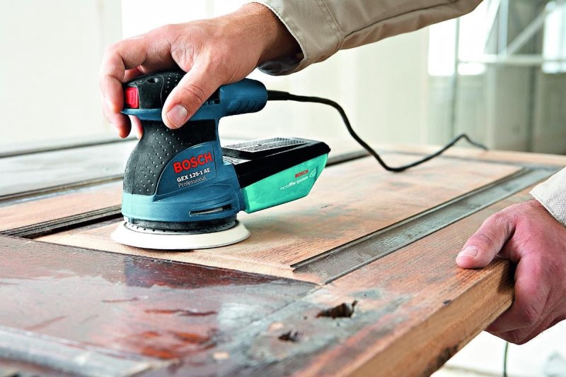 Эксцентриковая шлифмашина Bosch 125
