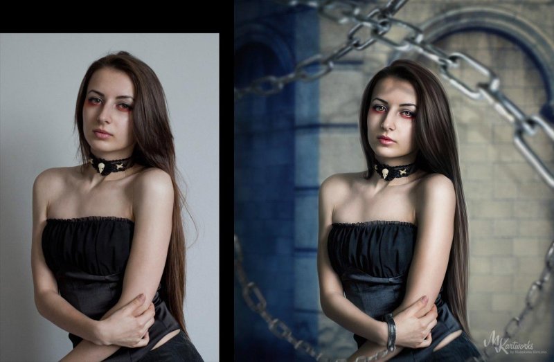 Ретушь кожи в фотошопе
