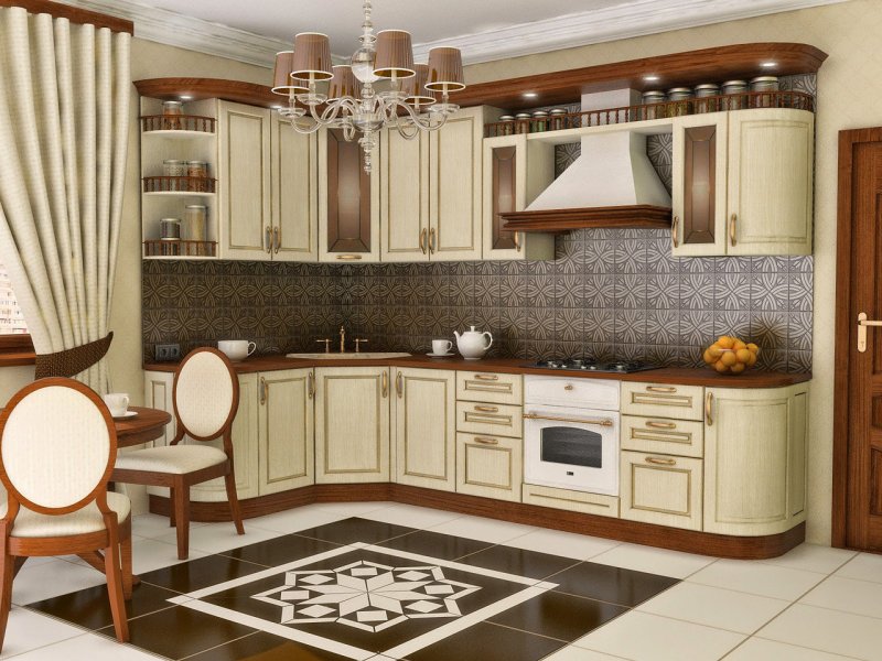 Классический кухонный гарнитур