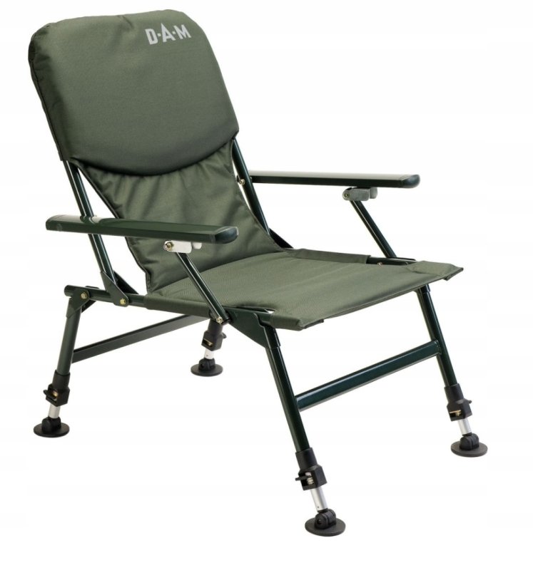 Кресло dam Camovision Compact with Armrests Steel