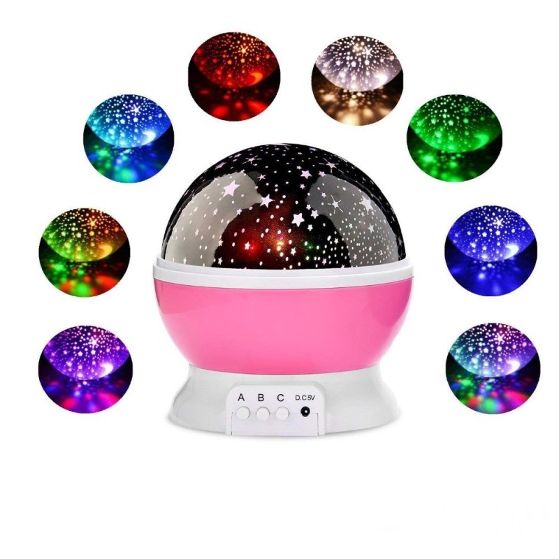 Ночник-проектор звездное небо Star Master Dream Rotating Projection Lamp вращающийся