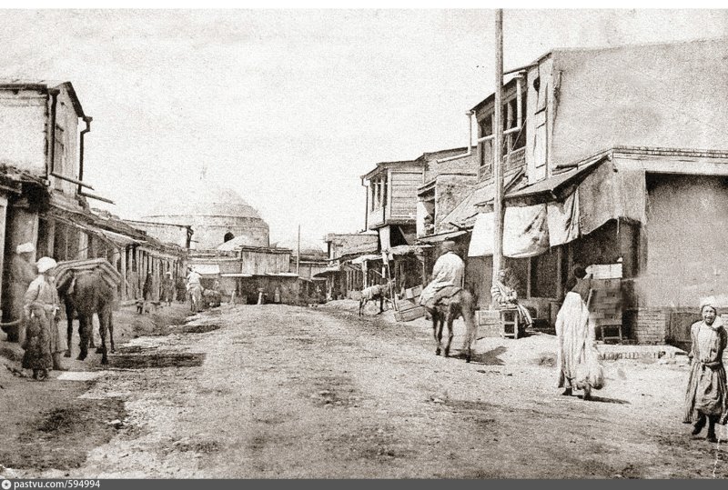 Самарканд базар 1900