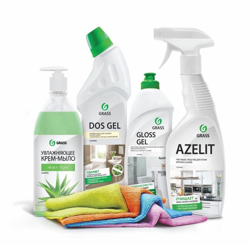Чистящее средство grass Антижир Азелит Azelit для кухни 600мл
