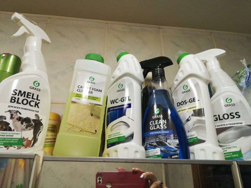 Очиститель ковровых покрытий grass Carpet Foam Cleaner 1л