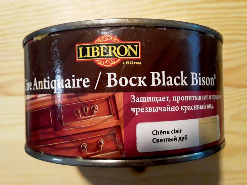 Воск Liberon мореный дуб