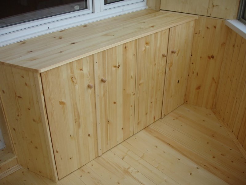 Кухонные шкафы из мебельных щитов