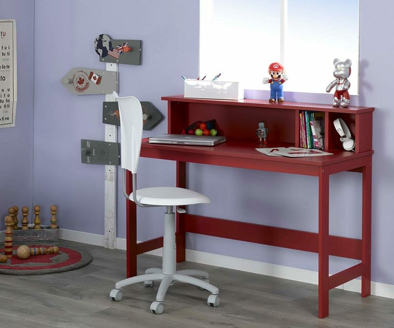 Письменный стол ikea hemnes с полками белый