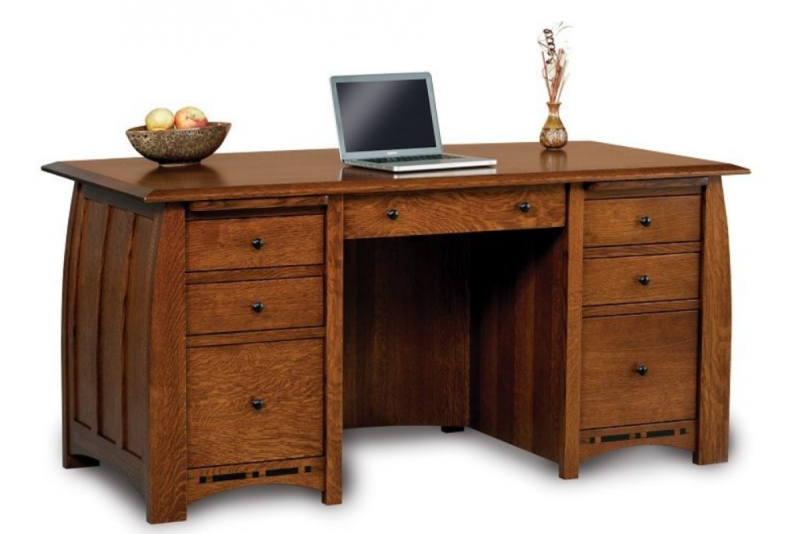 Стол письменный Telluride 76'' Executive Desk w/Wood Panels