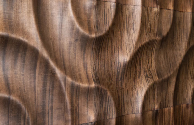 Реечные 3d-панели dekotech Wood d375pr