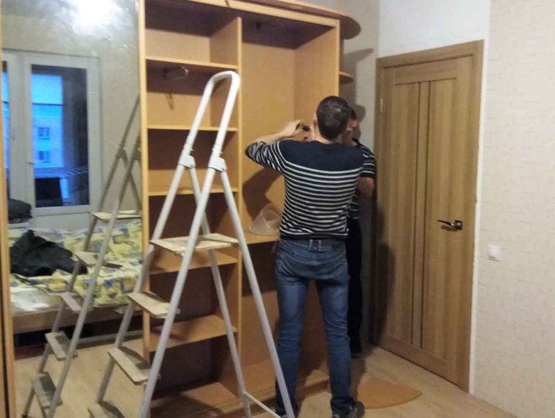 Демонтаж шкафа