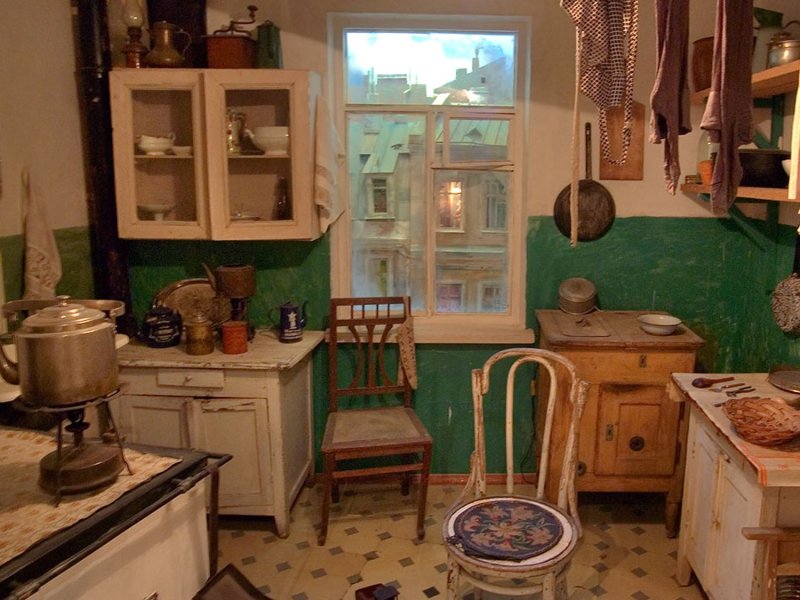 Кухня в старой квартире