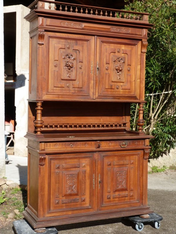 Антикварный буфет сталинский Ампир