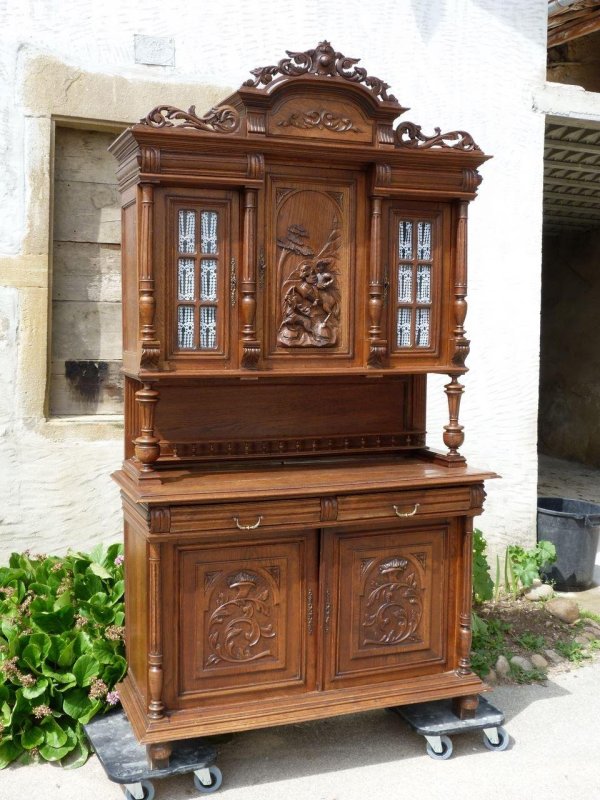 Буфет витрина антик