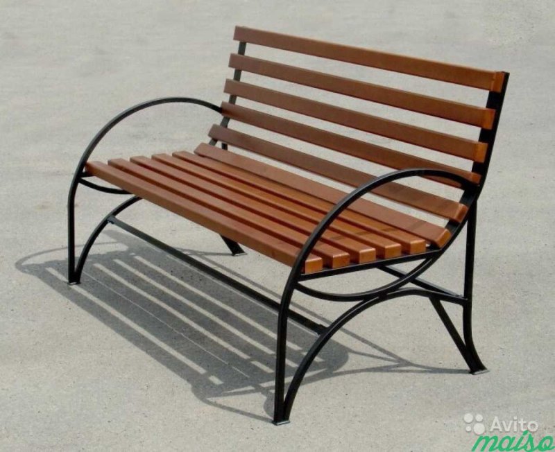 Скамейка из профильной трубы