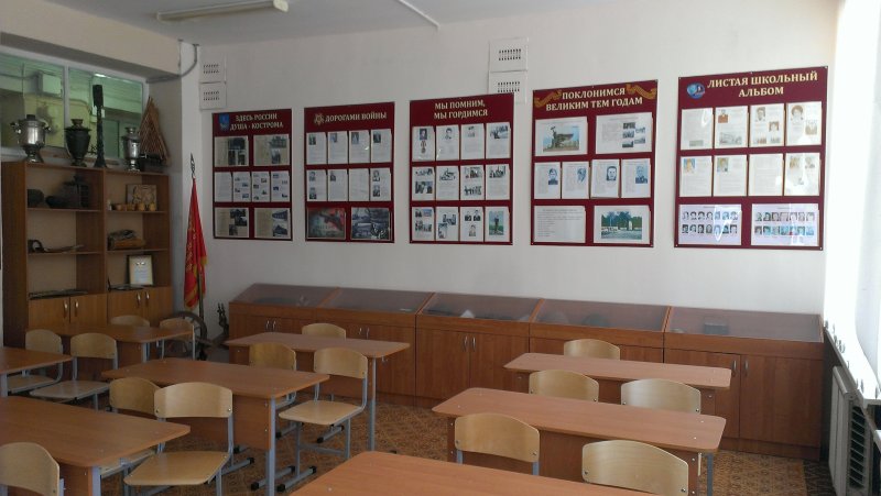 Комната боевой славы в школе